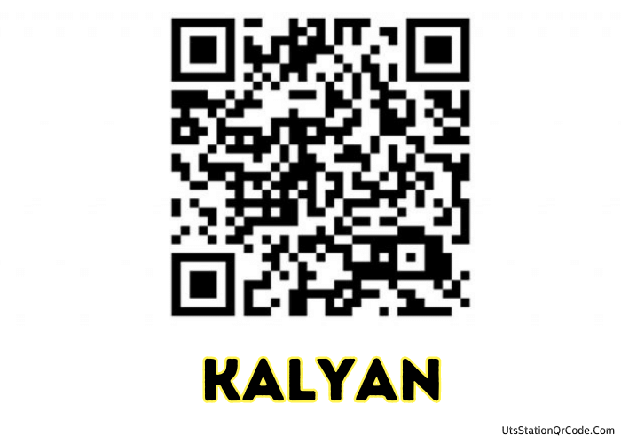 UTS QR code for Kalyan