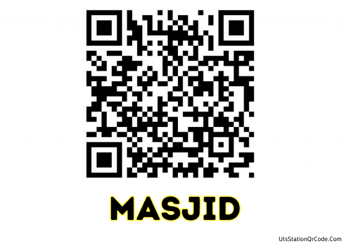 UTS QR code for Masjid
