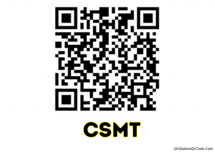 UTS QR code for Mumbai CSMT
