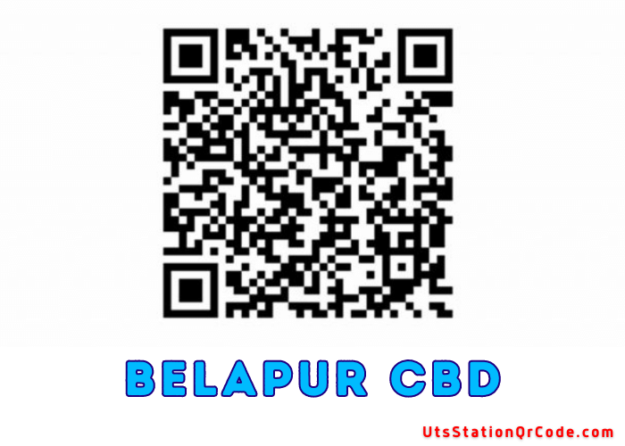 UTS QR Code for Belapur CBD