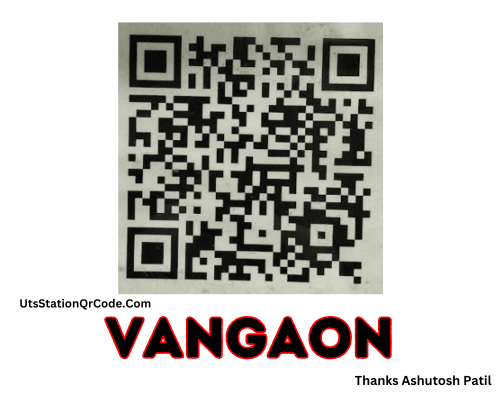 Vangaon Station UTS QR Code