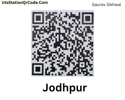 Jodhpur Station UTS Qr Code