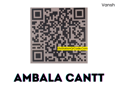 Ambala Cantt UTS Station QR Code