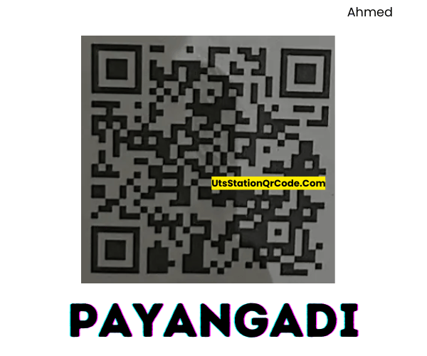 Payangadi Station UTS QR Code