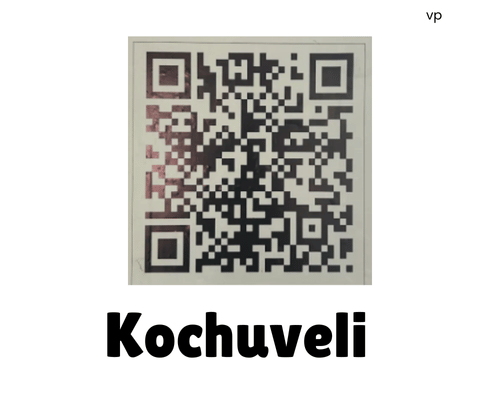 Kochuveli Station UTS QR Code