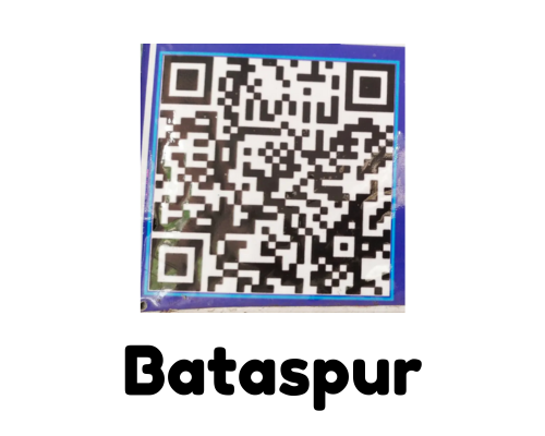 Bataspur Station UTS QR Code
