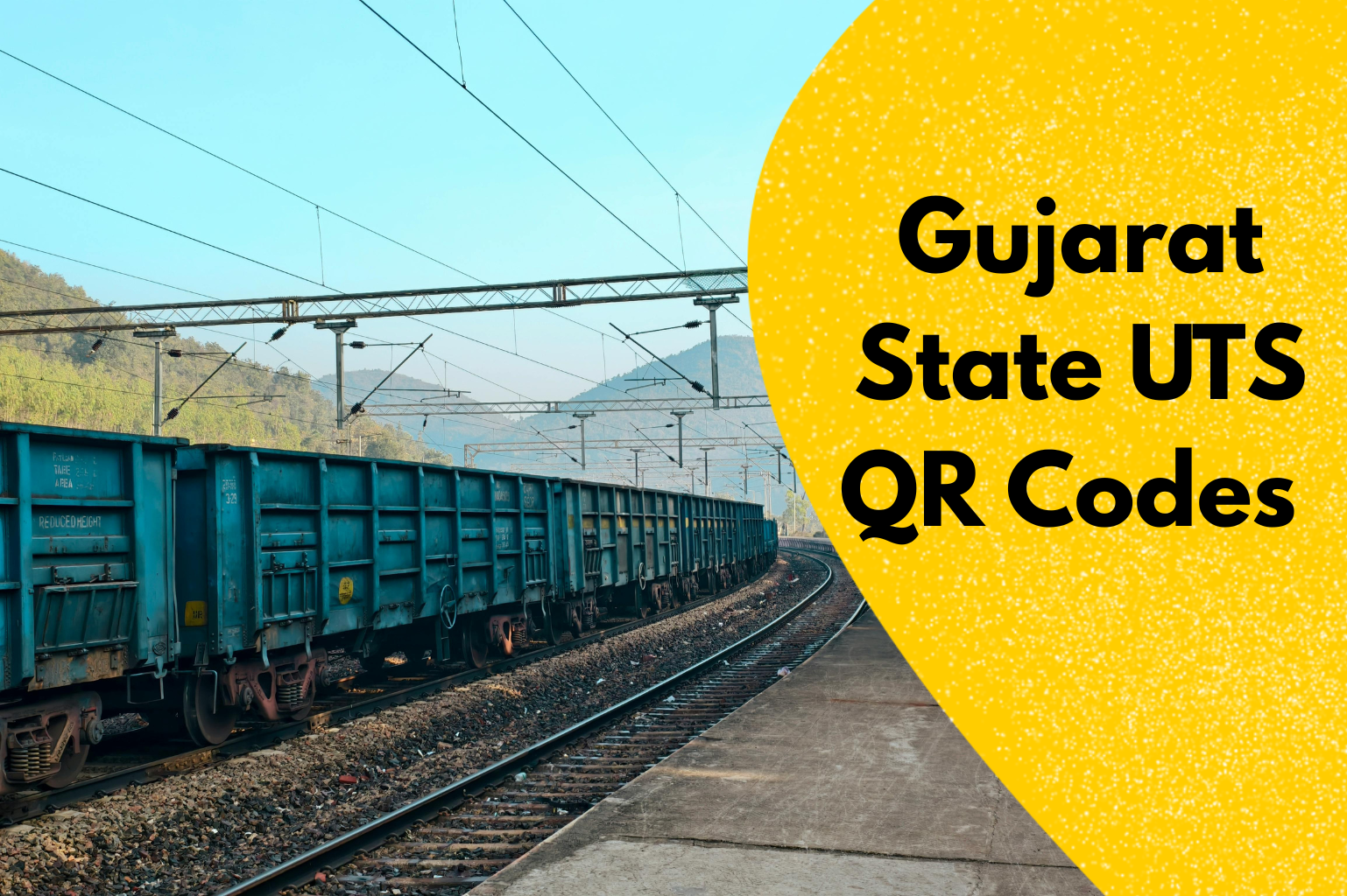 Gujarat State UTS QR Codes 