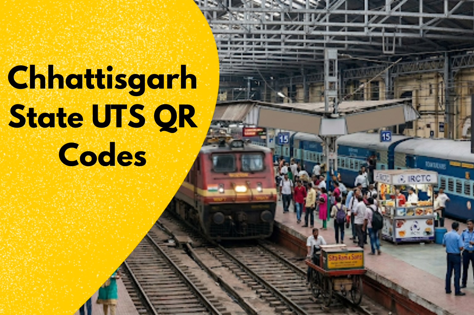 Chhattisgarh State UTS QR Codes