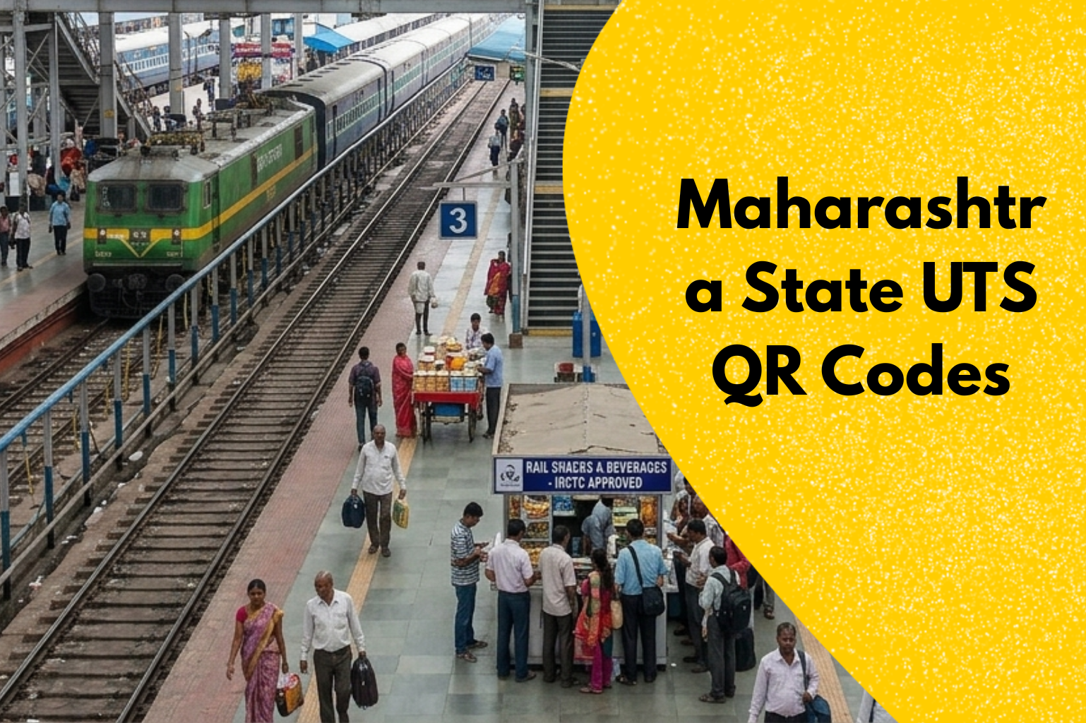 Maharashtra State UTS QR Codes