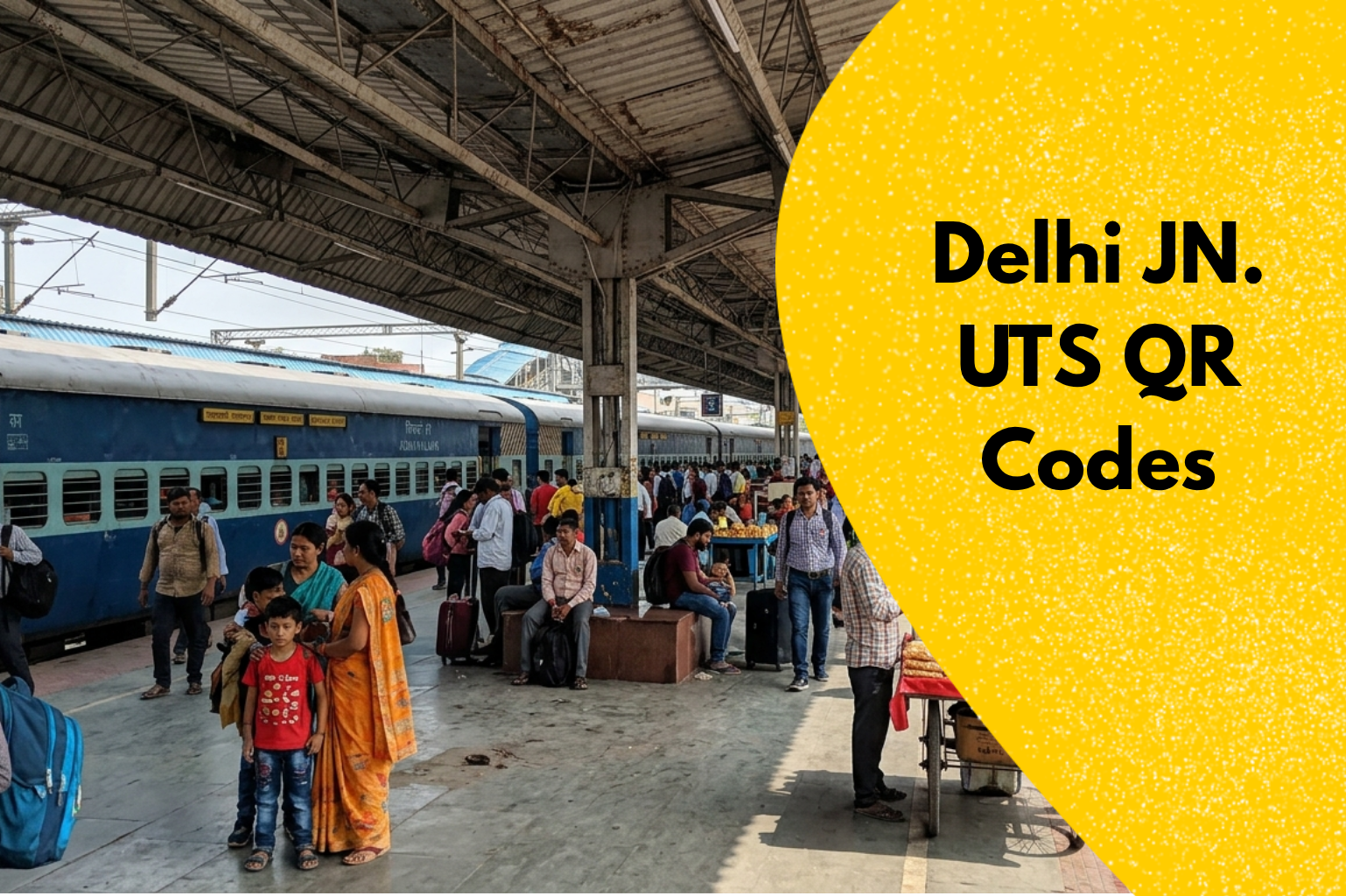 Delhi Jn. UTS Station QR Code