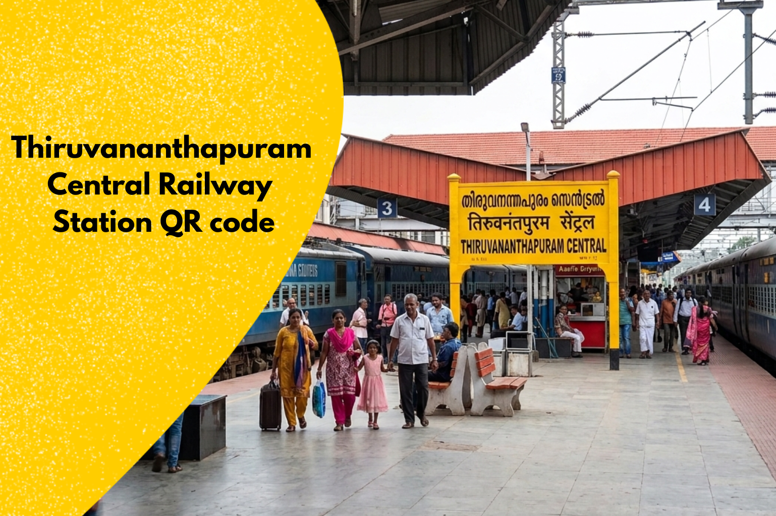 Thiruvananthapuram Central Railway Station QR code